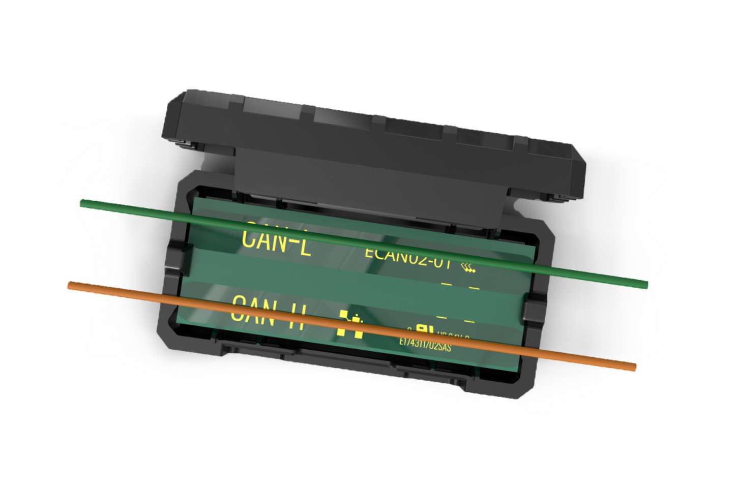 ECANO2 - CAN-Adapter der neuen Generation für kontaktlosen Zugriff auf CAN-Bus-Daten