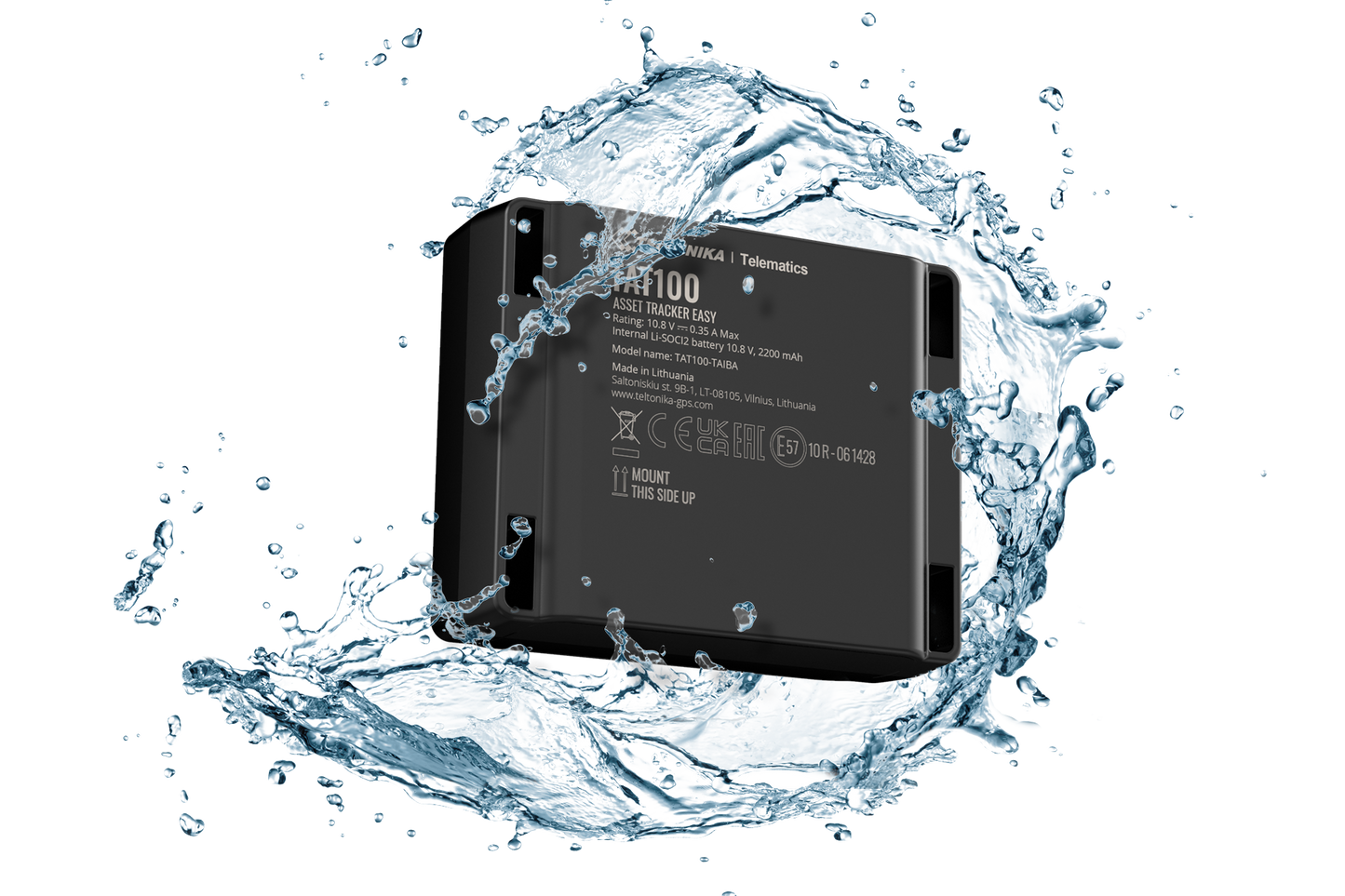 TAT100 - 2G-Asset-Tracker mit IP68-Gehäuse, inkl. SIM-Karte und verlängerter Batterielebensdauer