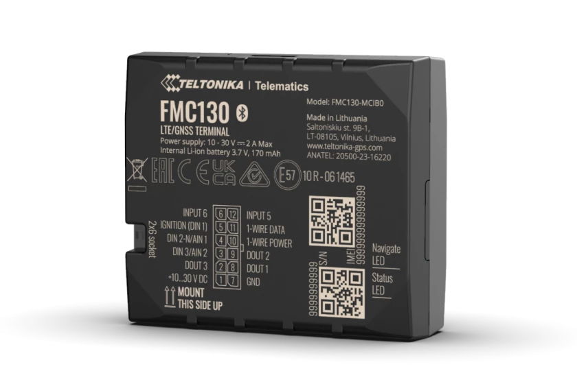 FMC130 - 4G LTE Cat 1 Tracker mit flexiblen Eingängen